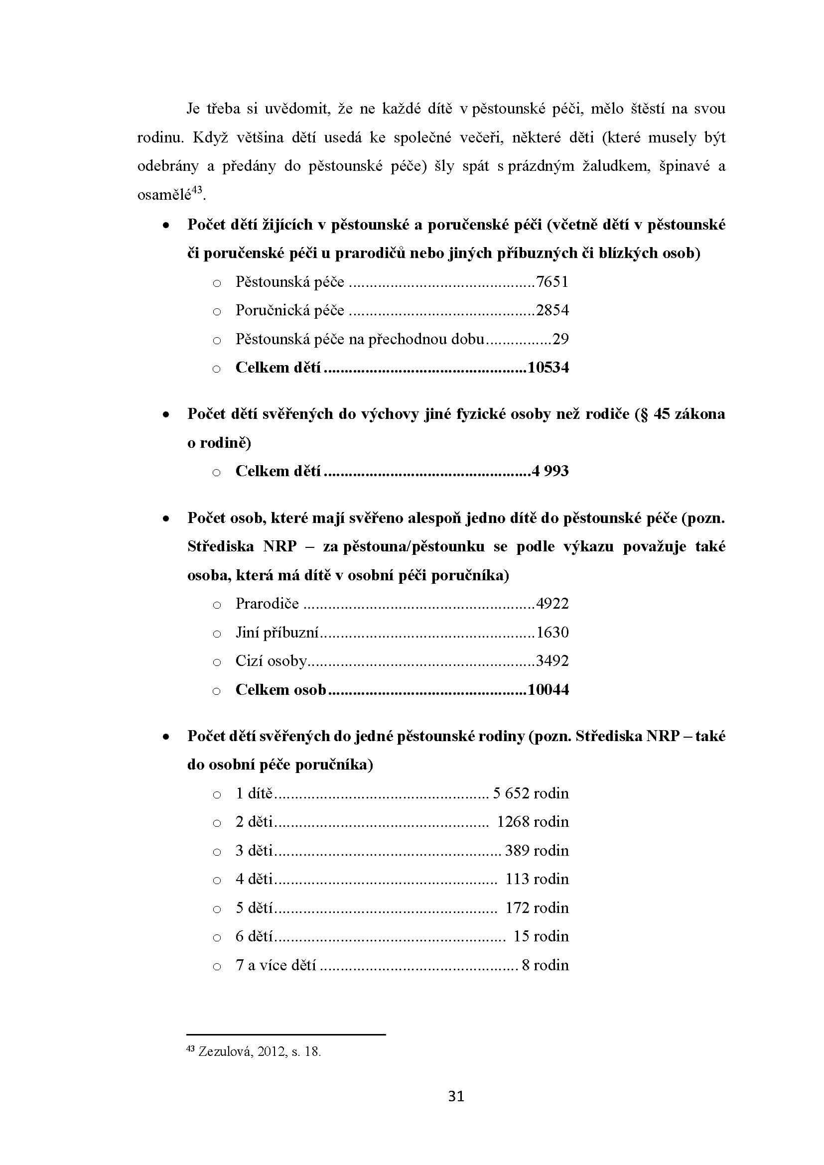 Tabulátory a zarovnání v diplomové práci